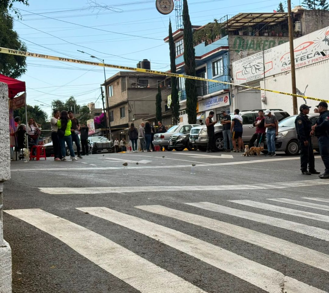 Balacera en Coyoacán Hoy: Matan a Hombre en Ataque Armado Directo; Encuentran 7 Casquillos